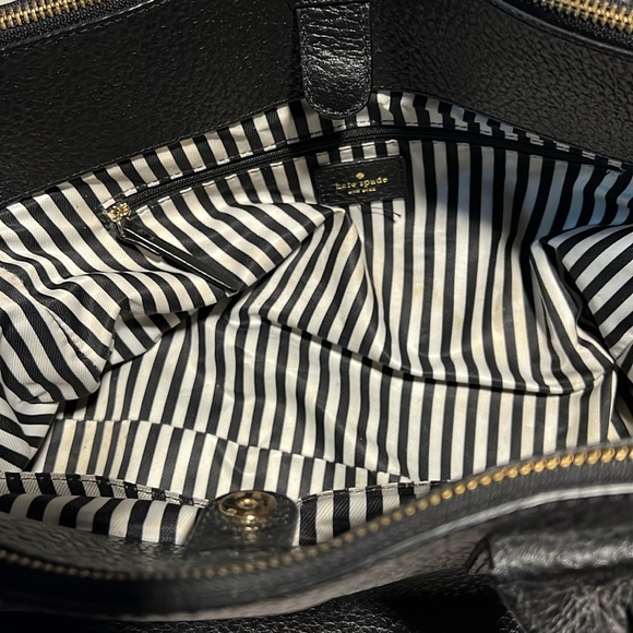 Kate Spade Triple Compartment Handbag With Matching Wallet - Picture 3 of 12